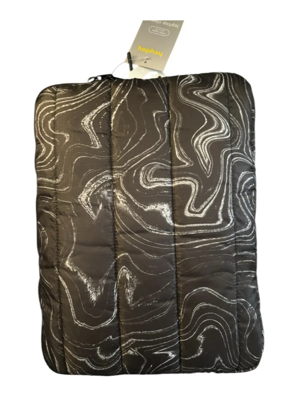 Heyday Quilted Tablet Sleeve with Swirl Print -